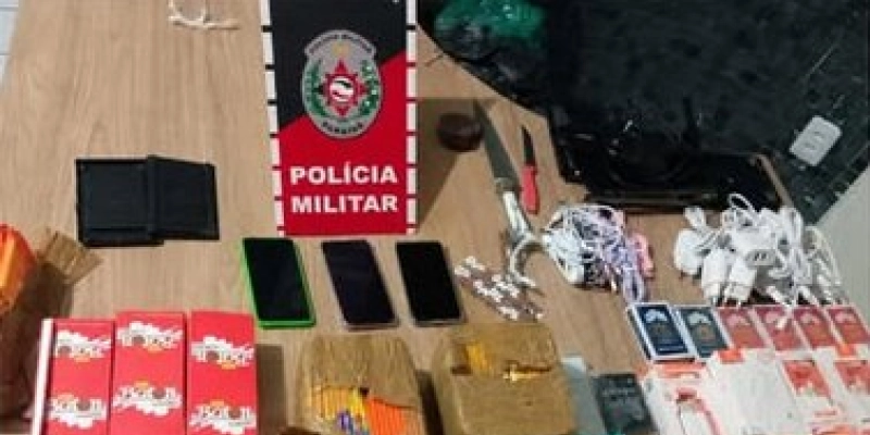 PM frustra plano de dupla que tentava jogar eletrônicos e drogas ao interior da Colônia Penal de Sousa