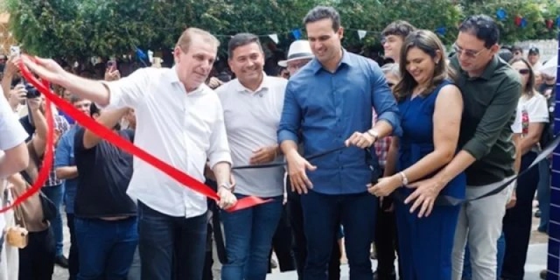 Chico Mendes acompanha entrega de creche e destaca avanços na educação infantil em Condado