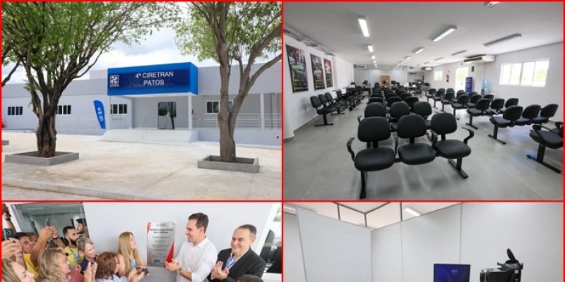 Ciretran de Patos ganha obras de reforma e manutenção do prédio