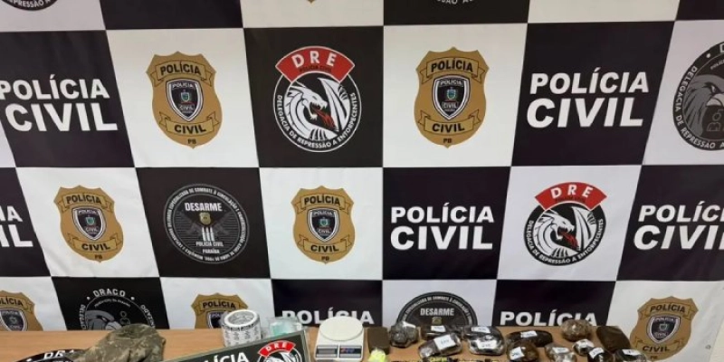 Megaofensiva contra o tráfico apreende drogas em fralda de bebê, carro e “bunker” na PB
