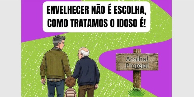 Violência contra a Pessoa Idosa: MPF e ramos do MP na Paraíba apoiam cartilha que alerta sobre o tema