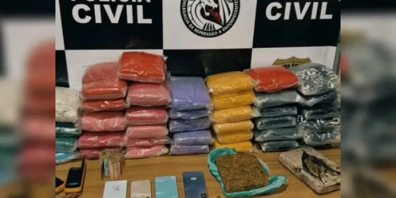 Assaltante de banco é preso pela DRE com carga de supermaconha na Paraíba