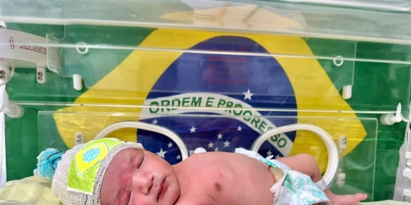 Hospital Regional de Guarabira promove ação de humanização e caracteriza bebês com temática da Copa do Mundo