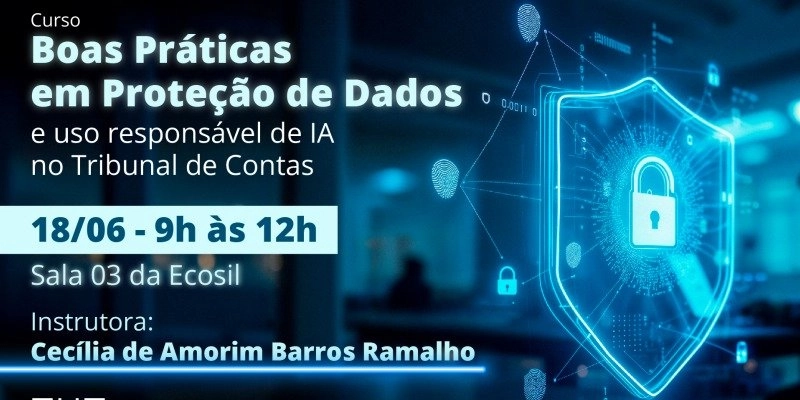 TCE-PB promove curso sobre proteção de dados e uso responsável de Inteligência Artificial