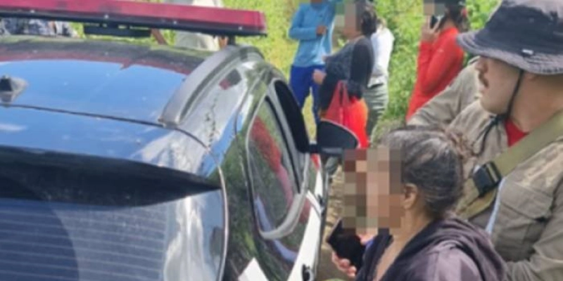 Mulher de 50 anos é resgatada viva após passar 20 dias desaparecida