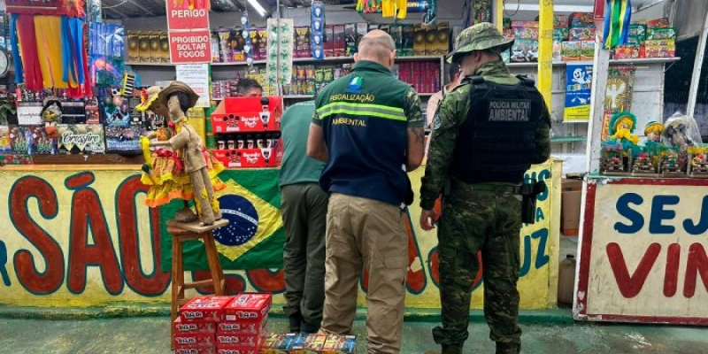 Ação integrada: Polícia Militar apreende fogos de artifício irregulares em Campina Grande