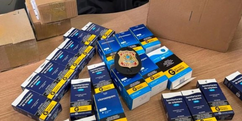 PF combate tráfico de drogas e a comercialização ilegal de medicamentos