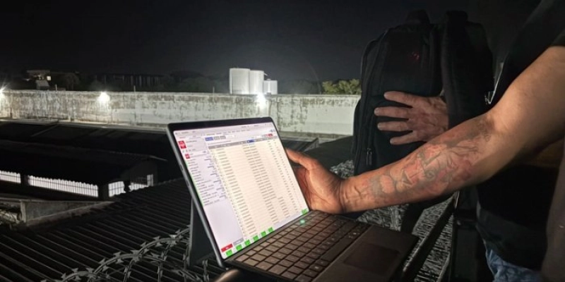 Com uso de georadar e drones, forças de segurança fazem varredura no PB1 contra o crime organizado