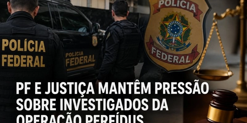  PF e Justiça mantêm pressão sobre investigados da Operação Perfídus no Sertão da Paraíba; Delegado envolvido continua preso