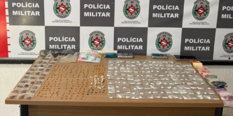 Polícia Militar prende suspeito por tráfico de drogas na Capital