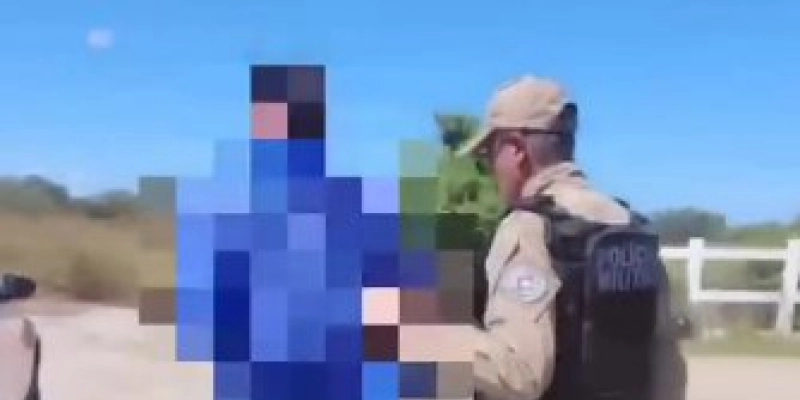 Ação do 13º BPM resulta na prisão de homem com mandado em aberto na cidade de Emas