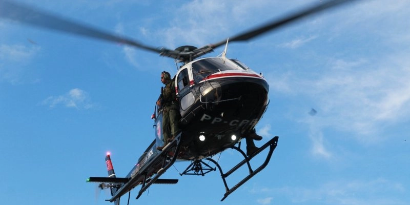Em seis meses, GTA da Paraíba soma 425 voos e atua em resgates, transporte aeromédico e operações policiais