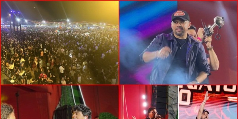 Multidão lota praça de eventos na segunda noite do São Julho 2026 ao som de Xand Avião, Tarcísio do Acordeon, Léo Foguete, Raynel Guedes e Nonato Neto