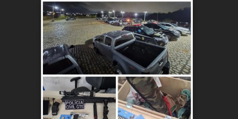 Operação Purgatio é deflagrada contra o crime organizado em Sousa, Cajazeiras e região