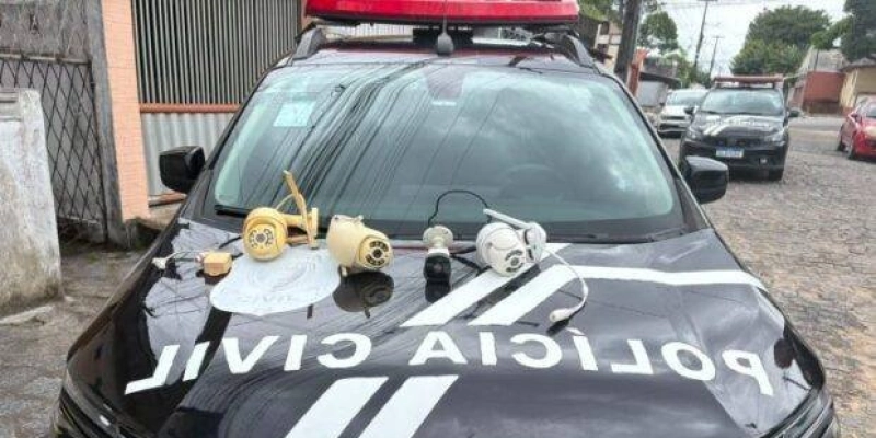 NA PB - Operação retira câmeras instaladas por criminosos para vigiar a polícia