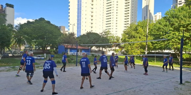 Esporte que transforma vidas: câmbio fortalece a saúde e o bem-estar de idosos em João Pessoa