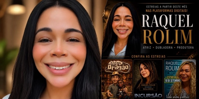 Atriz de Cajazeiras leva produções do cinema para plataformas digitais e circuito internacional