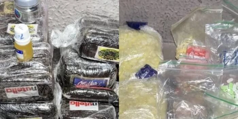 ROTAM apreende R$ 1 milhão em drogas e máquina de contar dinheiro
