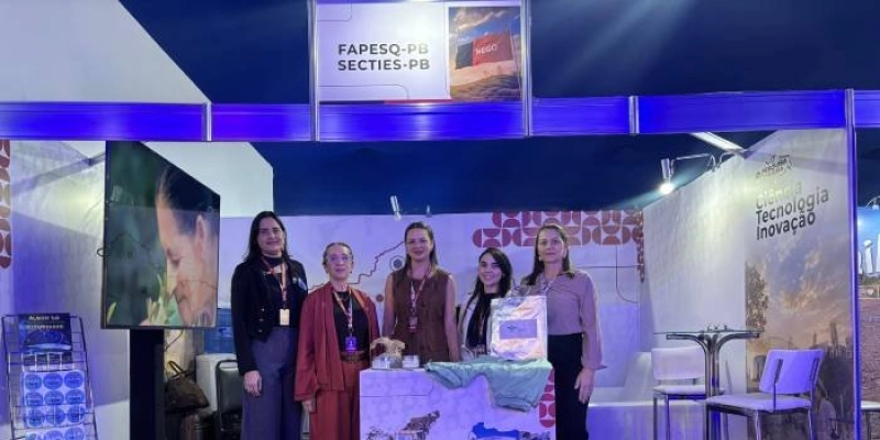 Fapesq divulga potencial científico da Paraíba em evento nacional para o progresso da ciência