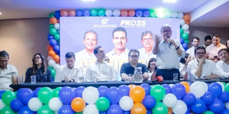 Com entrada de Solidariedade e PRD, base governista na Paraíba chega a 16 partidos
