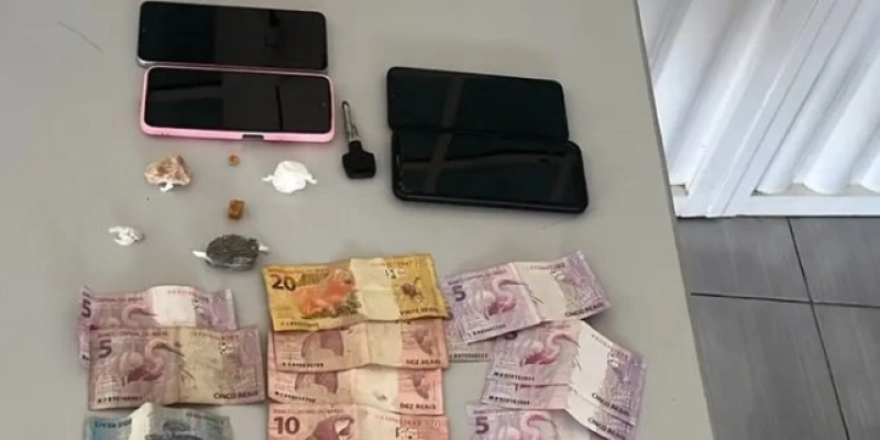 Operação da Polícia Civil prende suspeito de tráfico e apreende drogas, dinheiro e celulares em Princesa Isabel