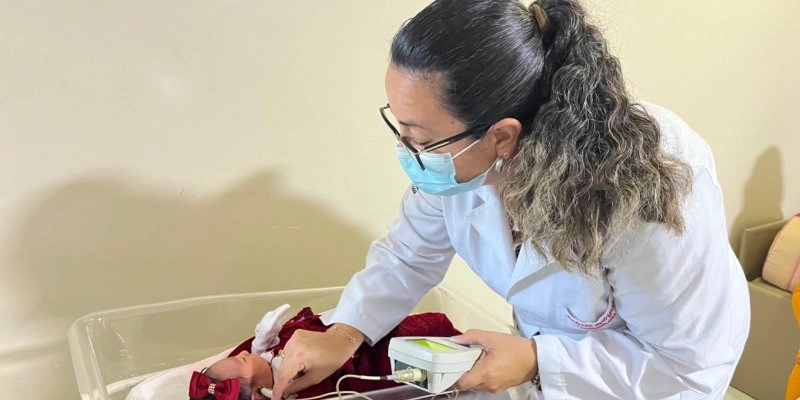 Hospital Materno-Infantil Clipsi inicia realização do teste da orelhinha para recém-nascidos na unidade