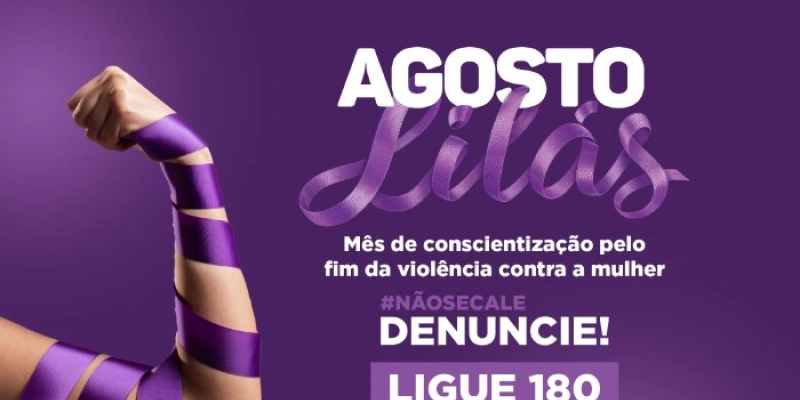 TCE-PB e MPC-PB aderem ao Agosto Lilás e reforçam combate à violência contra a mulher