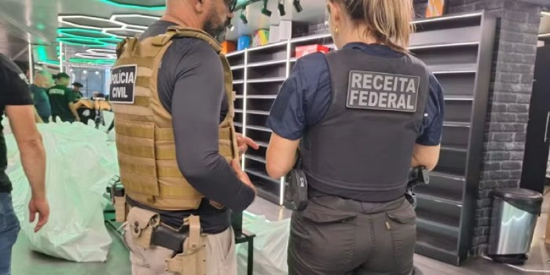 Força-tarefa apreende até 3 toneladas de roupas e calçados falsificados na Paraíba