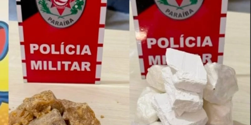Polícia apreende crack e cocaína com passageira de ônibus durante operação em Monte Horebe