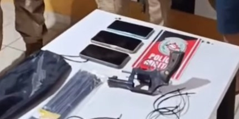 Cinco são presos e arma é apreendida durante ação que impediu possível assalto em Catolé do Rocha