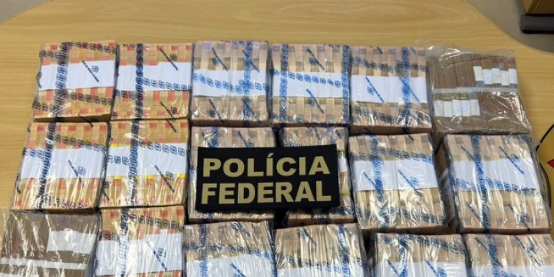 PF apreende R$ 700 mil em espécie durante ação contra crimes financeiros