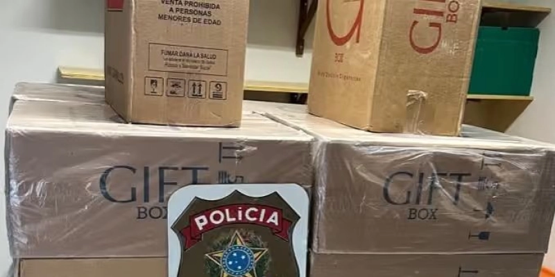 PF prende três suspeitos e apreende mais de 13 mil maços de cigarros contrabandeados em Juazeirinho