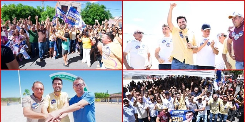 Acompanhado de prefeitos aliados, Wilson Filho realiza maratona de agendas no Alto Sertão 