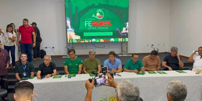 “Virou essa vitrine”: Helder apresenta programação Feagros 2026 e traça futuro da produção rural de Sousa; Vídeo