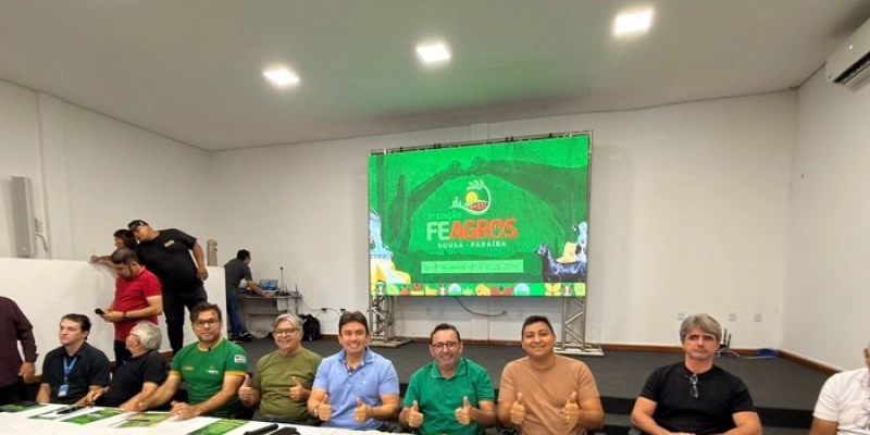 Com foco no fortalecimento do agronegócio local, Sousa anuncia programação da Feagros 2026