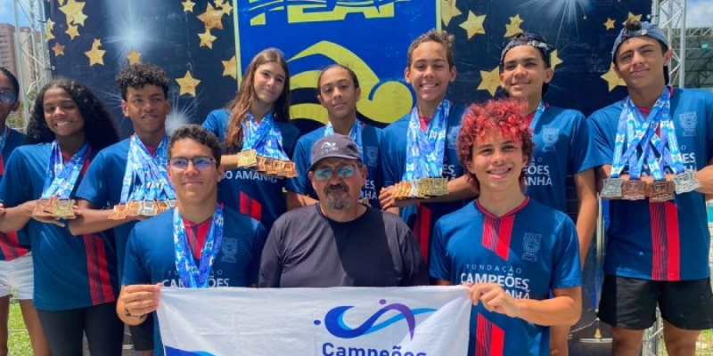 Fundação Campeões do Amanhã tem 32 atletas com índices para competição Norte-Nordeste