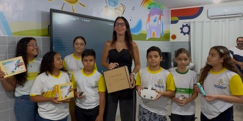 Prefeitura de Sousa inaugura Espaço Maker e moderniza escola no bairro José Lins do Rego