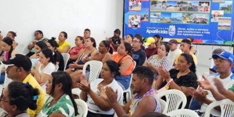 Encontro reúne beneficiários e famílias acompanhadas pela rede de Assistência Social, em Aparecida 