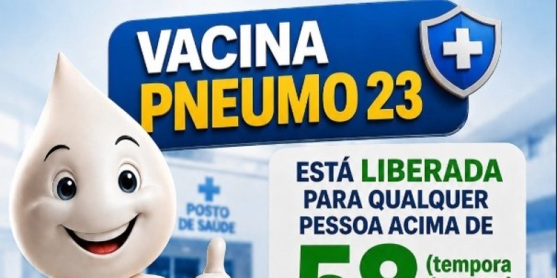 Secretaria de Saúde de João Pessoa alerta população sobre fake news relacionada à vacina Pneumo 23