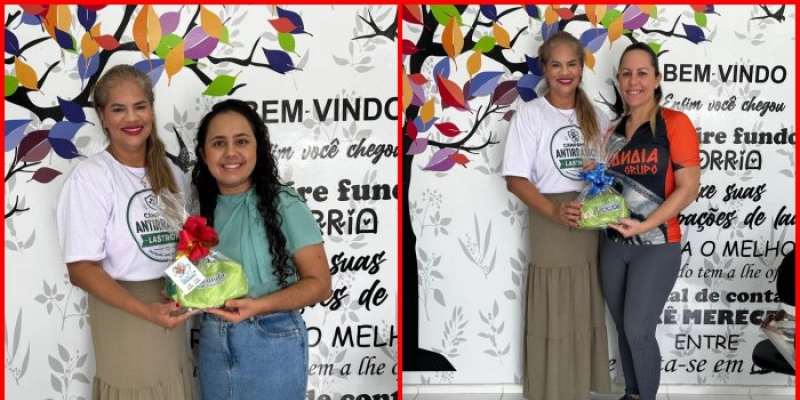 Prefeitura de Lastro homenageia nutricionistas e educadores físicos por atuação na saúde pública