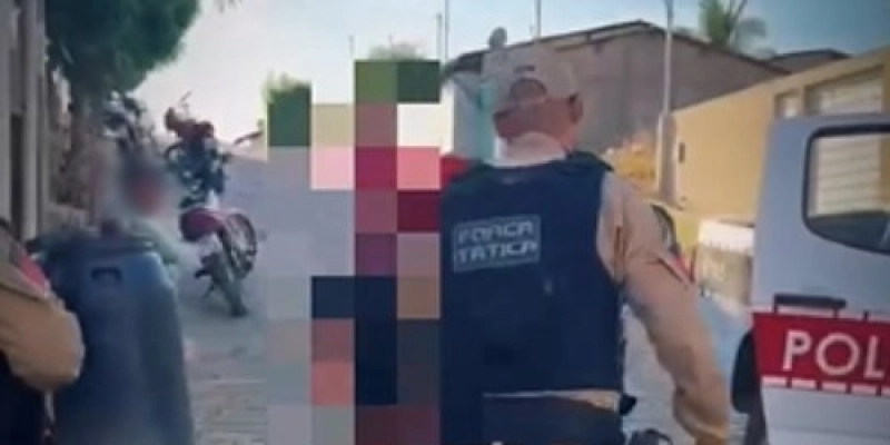 PM atende denúncia de tiros em via pública e apreende arma de fogo no Sertão