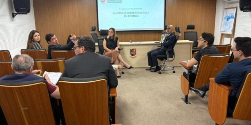  MP reúne órgãos para alinhar fiscalização e segurança de piscinas em João Pessoa 