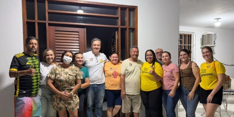 Candidato a deputado estadual Júnior Araújo recebe adesão da família do empresário João Raimundo