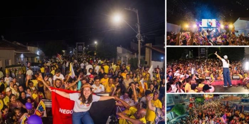 Pollyanna reúne multidão em Pombal e afirma: “A Cadeira do Povo do Sertão vai chegar a Brasília”