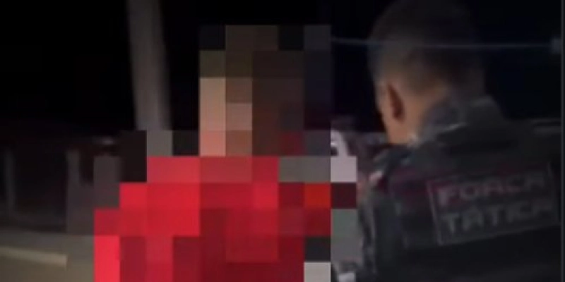 Homem embriagado foge da PM e cai de moto ao ser flagrado com espingarda de pressão em Coremas