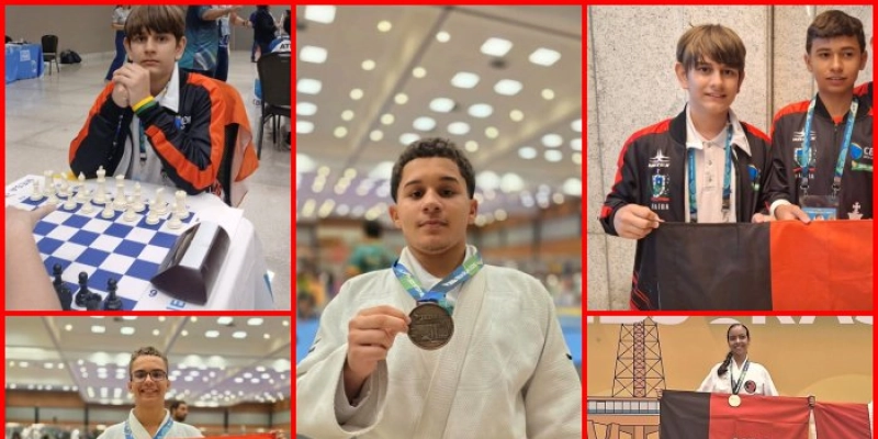 Paraíba conquista mais sete medalhas e número sobe para 15 no terceiro dia de Jebs