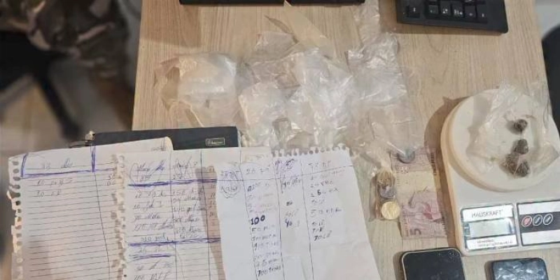 Homem de 39 anos é preso por tráfico de drogas durante operação policial em Uiraúna