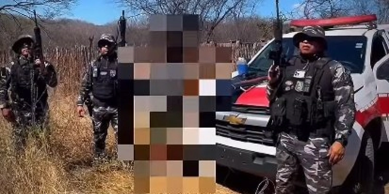 Homem armado foge de abordagem e é alcançado pela PM após perseguição em Coremas
