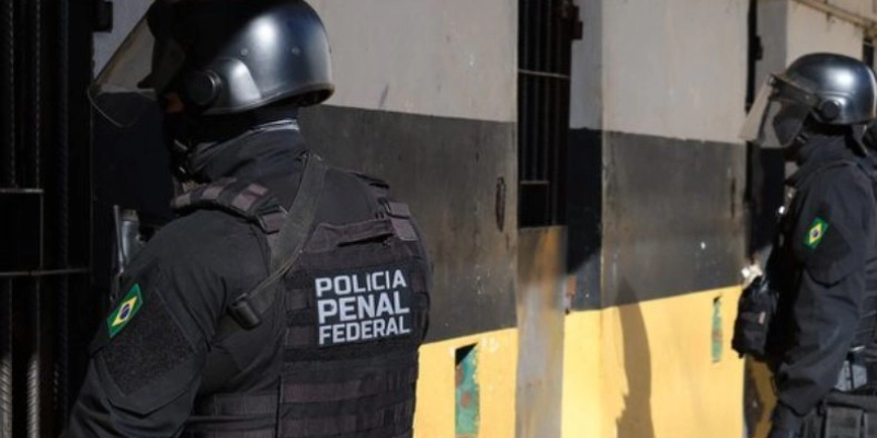 Sob coordenação federal, forças policiais fazem operação contra o crime organizado em presídios
