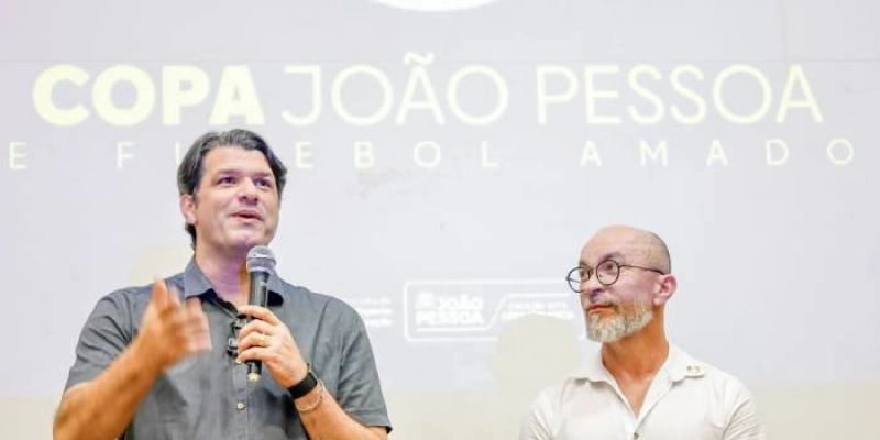 Leo Bezerra apresenta Copa João Pessoa de Futebol Amador e projeta a criação de novas arenas na Capital